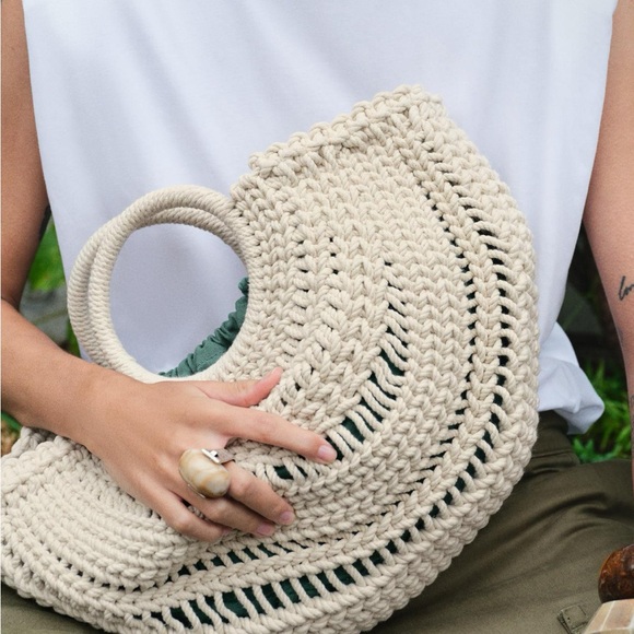 NWT Zara Crochet Bag - Picture 4 of 10